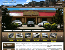 Tablet Screenshot of highlineweb.com